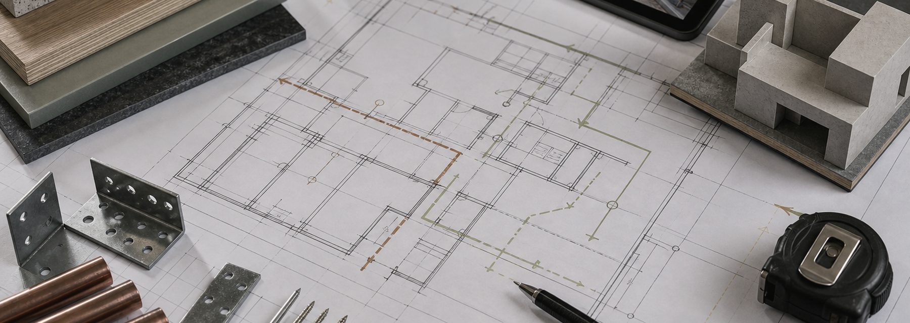 Residential and property development planning scene